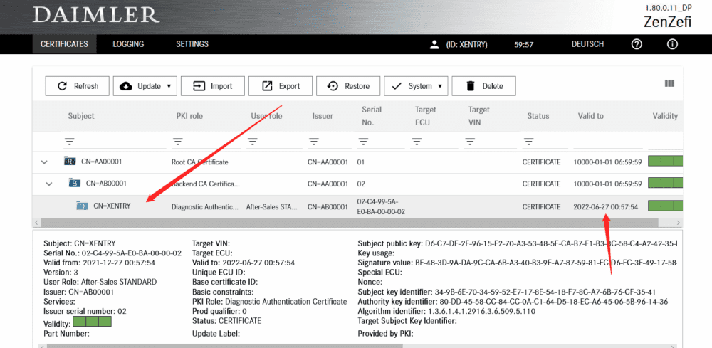 OEM Xentry Diagnosis W223/206/238 License Registration - Image 11