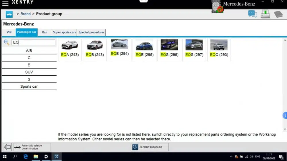 OEM Xentry Diagnosis W223/206/238 License Registration - Image 6