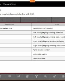 Porsche Cayenne 2016 (9YA) Headlight Coding & Programming
